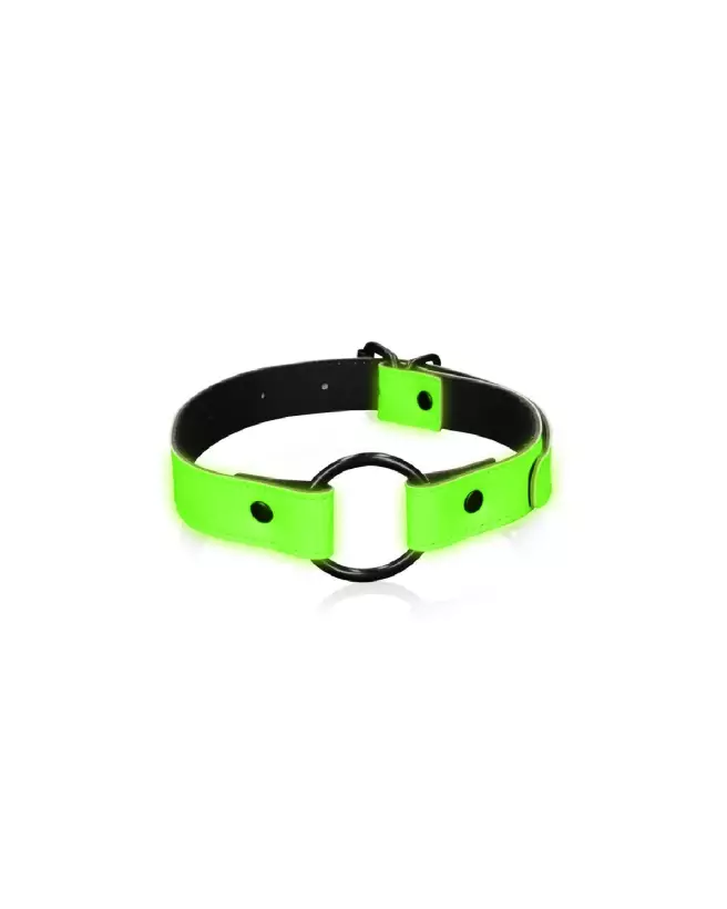 Image Baillon O-Ring Gag Phosphorescent de Ouch! by Shots pour BDSM-4