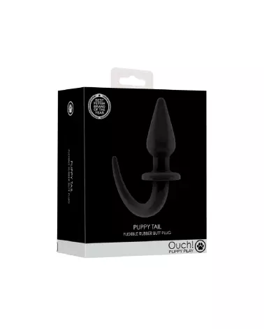 Flexible Rubber Butt Plug by Ouch! - High Quality Anal Toy for Enhanced Pleasure-2