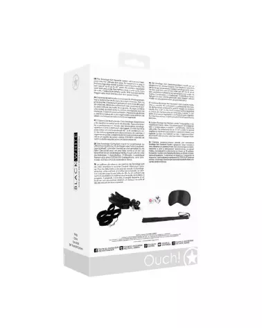 Système de contrainte ceinture bondage Ouch! by Shots pour lit-3