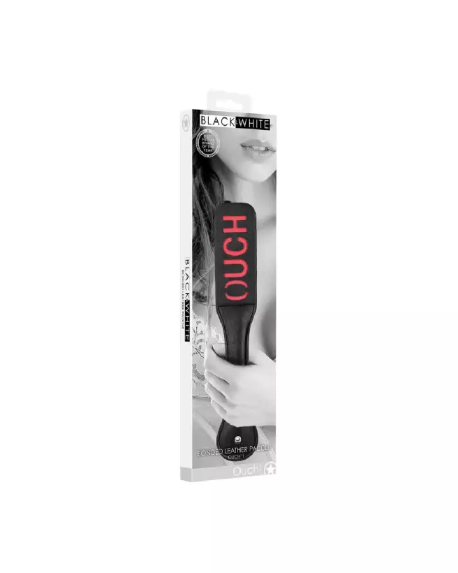 Tapette en cuir bondé Ouch by Shots pour BDSM-2