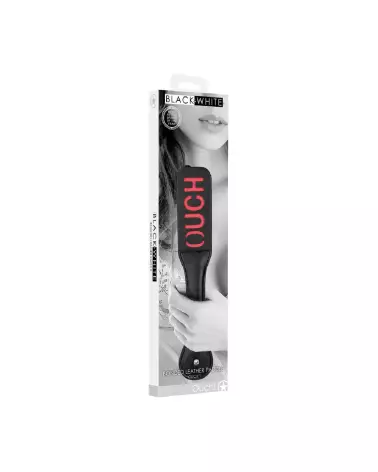 Tapette en cuir bondé Ouch by Shots pour BDSM-2