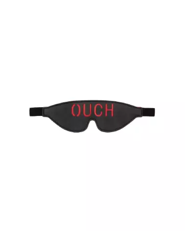 Masque en cuir bondé Ouch! pour jeux BDSM et soumission-6
