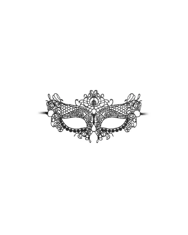 Masque en dentelle Queen de Ouch! by Shots pour élégance et jeux de rôle-4