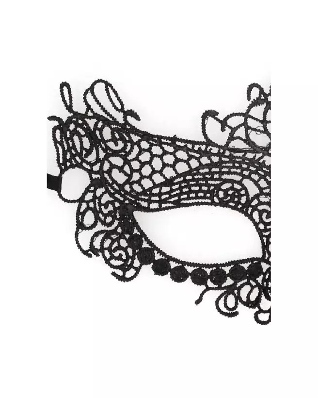 Masque en dentelle Queen de Ouch! by Shots pour élégance et jeux de rôle-6