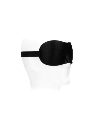 Masque de nuit en satin Curvy de Ouch! by Shots pour sommeil et jeux intimes-5