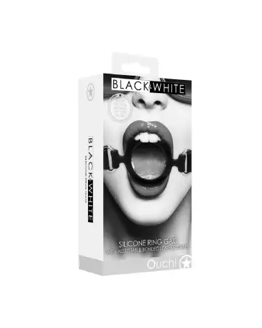 Silicone Ring Gag Ouch! Shots pour jeux de soumission et BDSM-2