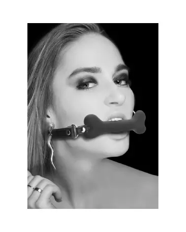 Image du Baillon Bone Gag en Silicone par Ouch! by Shots, accessoire BDSM-6