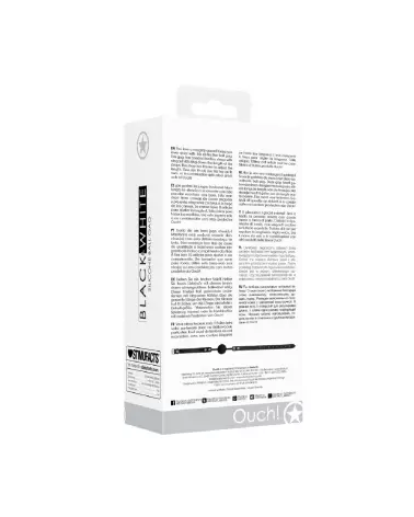 Image du Baillon Boule en Silicone Ouch! - Accessoire BDSM Essential-3