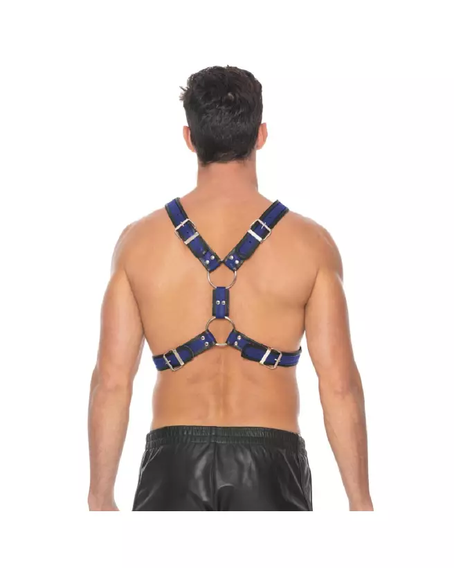 Harnais en cuir écossais taille L/XL de Ouch! by Shots pour homme-5