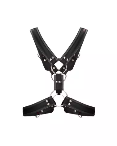 Harnais en cuir écossais Ouch! by Shots taille S/M pour homme-4