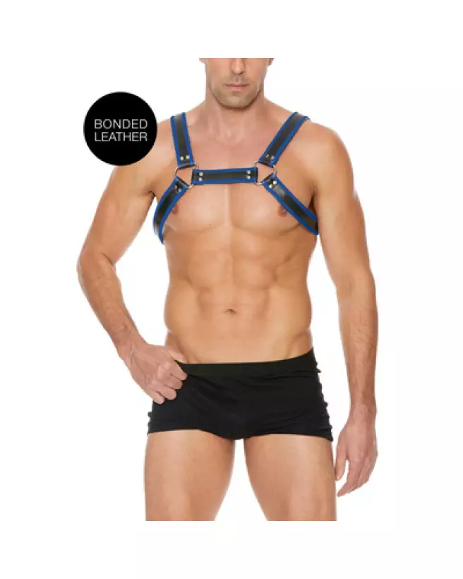 Harnais Bulldog en Cuir S/M Ouch! by Shots pour Homme-1