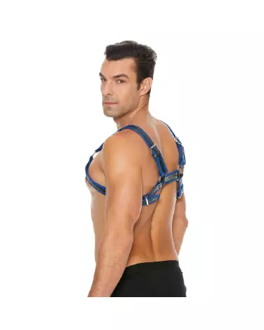Harnais Bulldog en Cuir S/M Ouch! by Shots pour Homme-7