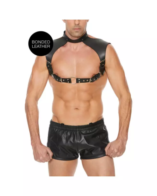 Harnais homme Ouch! by Shots avec collier intégré en taille unique-1