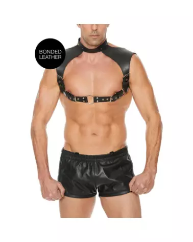 Harnais homme Ouch! by Shots avec collier intégré en taille unique-1