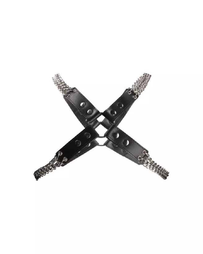 Image du harnais Chain and Chain Harness de Ouch! by Shots pour homme, stylé et robuste-4