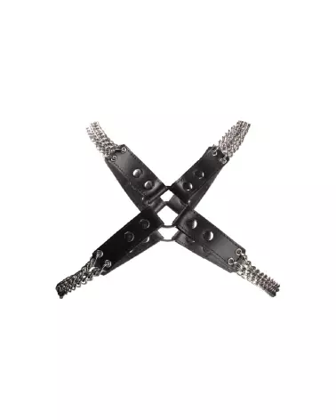 Image du harnais Chain and Chain Harness de Ouch! by Shots pour homme, stylé et robuste-4
