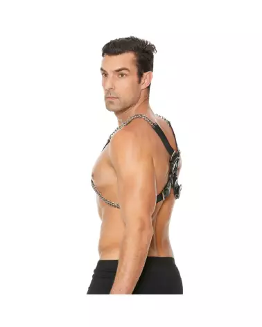 Image du harnais Chain and Chain Harness de Ouch! by Shots pour homme, stylé et robuste-6