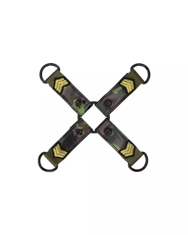 Hogtie Connector thème militaire de Ouch! by Shots, attaches robustes-1