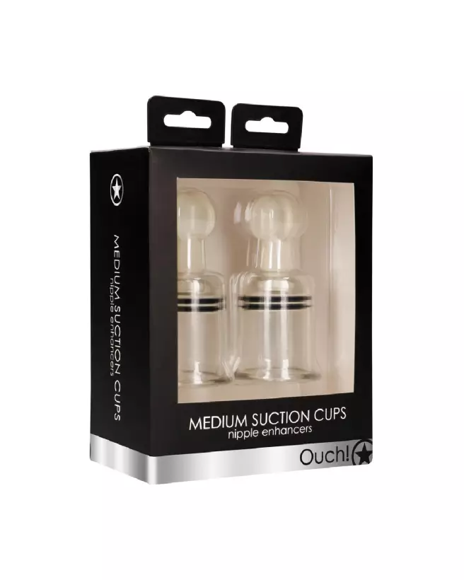 Suction Cup Medium de Ouch! by Shots pour stimulation vagin et tétons-2