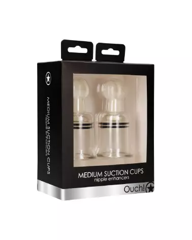 Suction Cup Medium de Ouch! by Shots pour stimulation vagin et tétons-2