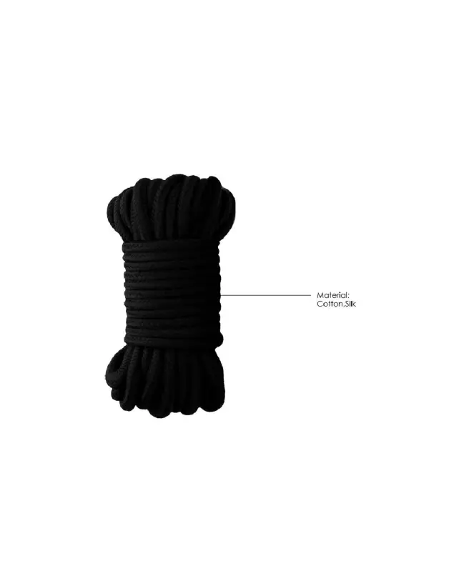 Corde de bondage épaisse Ouch! by Shots 10 mètres, accessoire BDSM durable et sûr-5