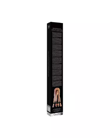 Barre d'écartement Ouch avec menottes pour mains et chevilles pour bondage-3