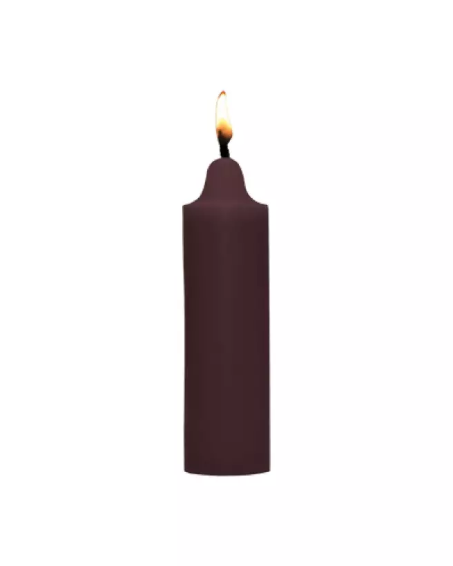 Bougie basse température Ouch! by Shots parfum chocolat pour jeux de cire-1