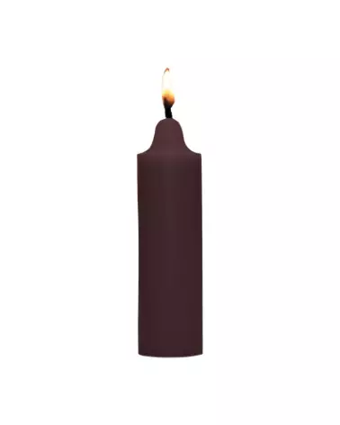 Bougie basse température Ouch! by Shots parfum chocolat pour jeux de cire-1