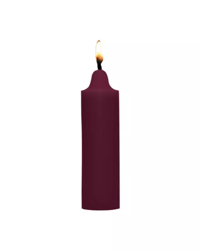 Bougie basse température Wax Play Ouch! by Shots parfumée à la rose pour jeux de cire-1