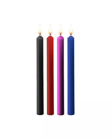 Image des bougies basse température multicolores Ouch! by Shots pour jeux sensoriels-1