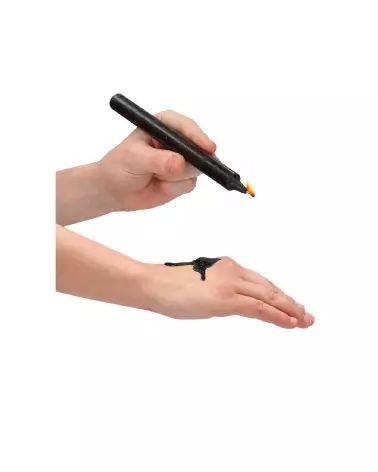 Bougies noires basse température Ouch! by Shots, pack de 4 grandes pièces-5