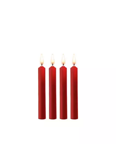 Bougies basse température rouges Ouch! by Shots pour jeux sensuels-1