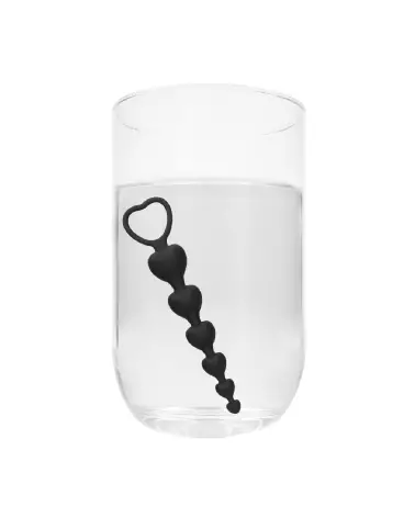 Image des Anal Heart Beads d'Ouch! en forme de cœur pour plaisir anal-5