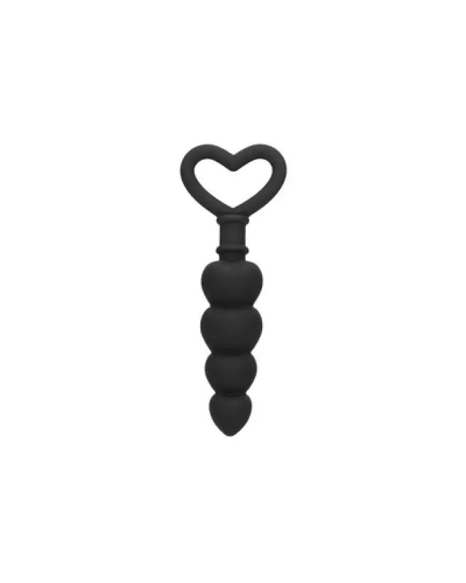 Image des Anal Love Beads Ouch! by Shots, chapelet anal pour débutants et expérimentés-1