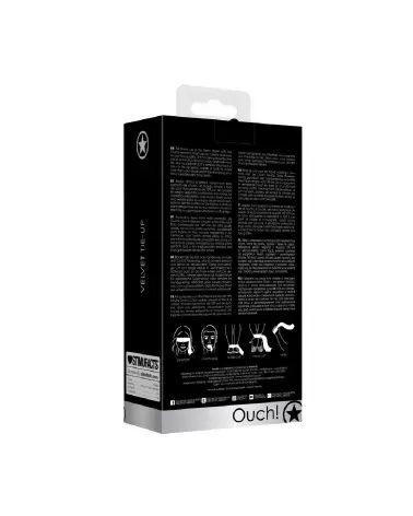 Tie Up Bondage Scarf de Ouch! by Shots pour jeux de bondage-3