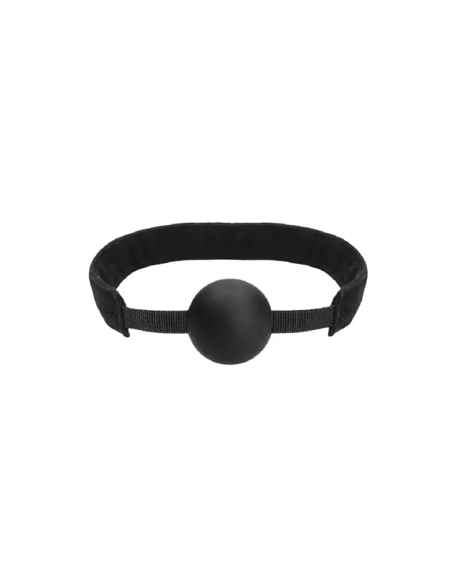 Baillon boule en silicone ajustable Ouch! by Shots pour jeux BDSM-4