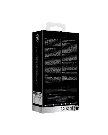 Menottes réglables Ouch! by Shots avec poignée pour contrôle optimal-3