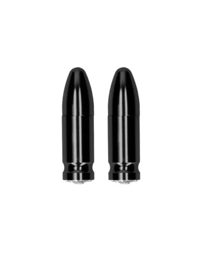 Image des pinces à tétons Diamond Bullet d'Ouch! by Shots, accessoire érotique pour stimulation-1