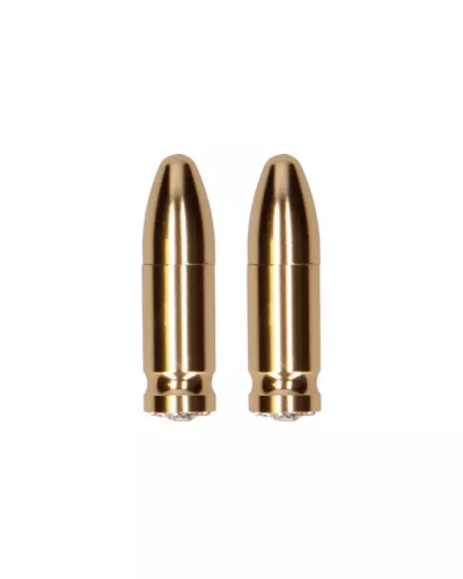 Image des Pinces à Tétons Magnétiques Diamond Bullet de Ouch! by Shots-1