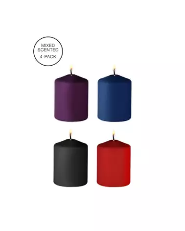 Image Tease Candles Multicolores Ouch! by Shots Bougies Basse Température-1
