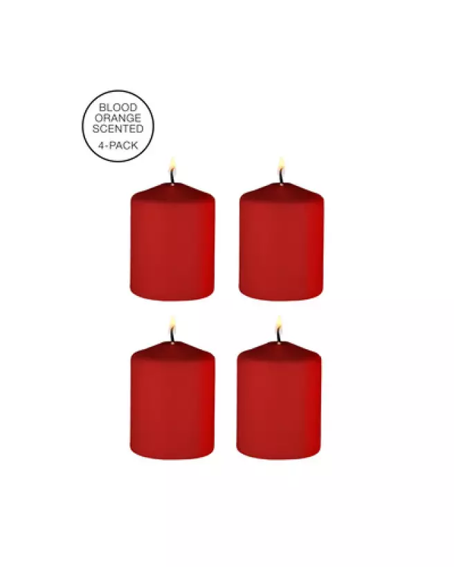 Ouch! Shots Tease Candles Sinful rouges pour jeux de température basse-1