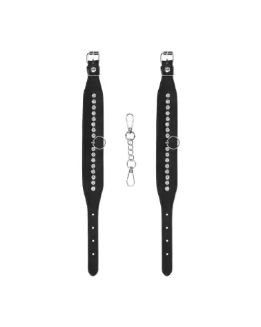 Menottes chevilles Diamond Studded de Ouch! by Shots avec incrustations de diamants-5