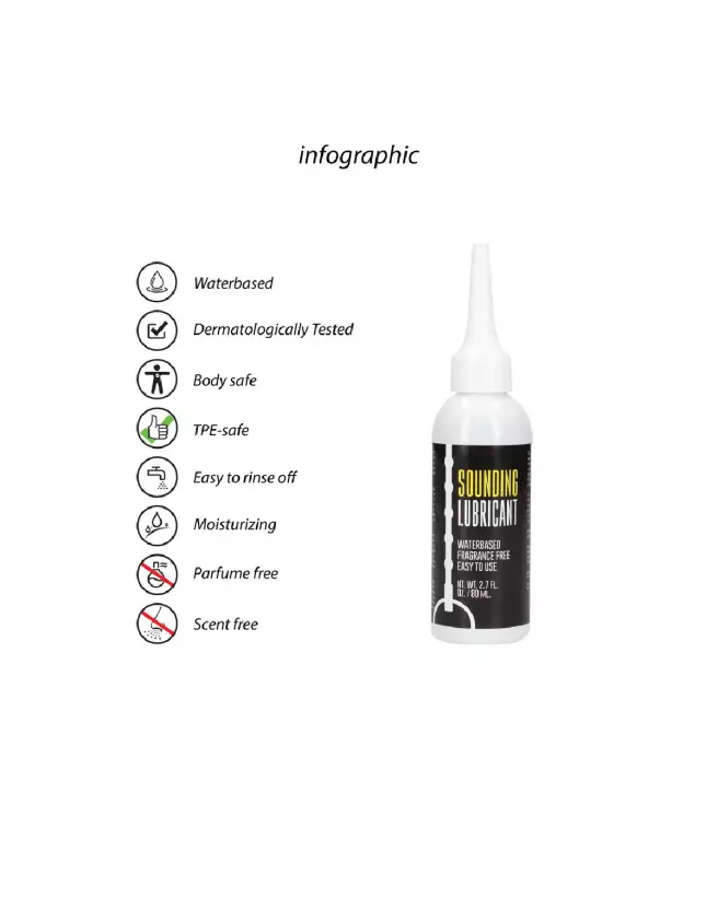 Image de Lubrifiant Urethral Sounding Ouch! by Shots pour tiges à urètre, 80 ml-3