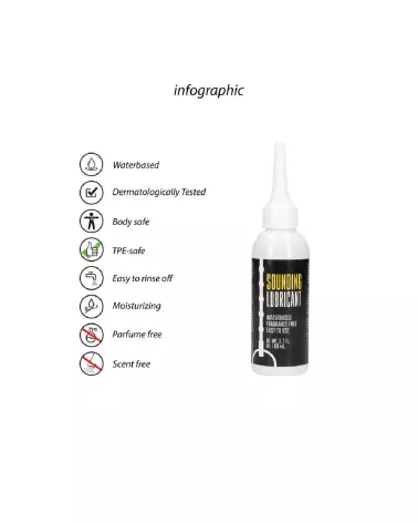 Image de Lubrifiant Urethral Sounding Ouch! by Shots pour tiges à urètre, 80 ml-3