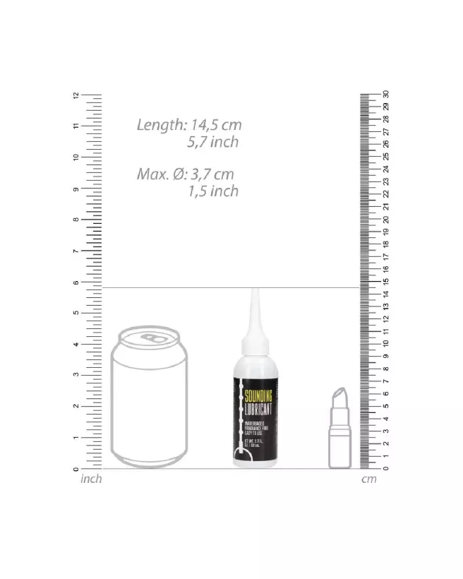Image de Lubrifiant Urethral Sounding Ouch! by Shots pour tiges à urètre, 80 ml-4