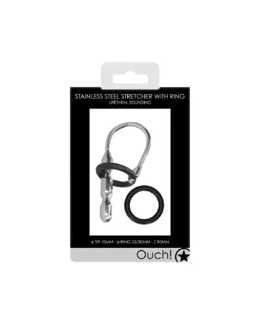 Image de la tige à urètre Stainless Steel Stretcher de Ouch! by Shots en acier inoxydable-2
