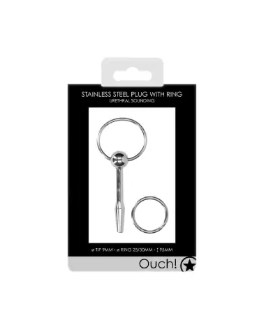 Image du Metal Penis Plug de Ouch! by Shots pour stimulation urétrale-2