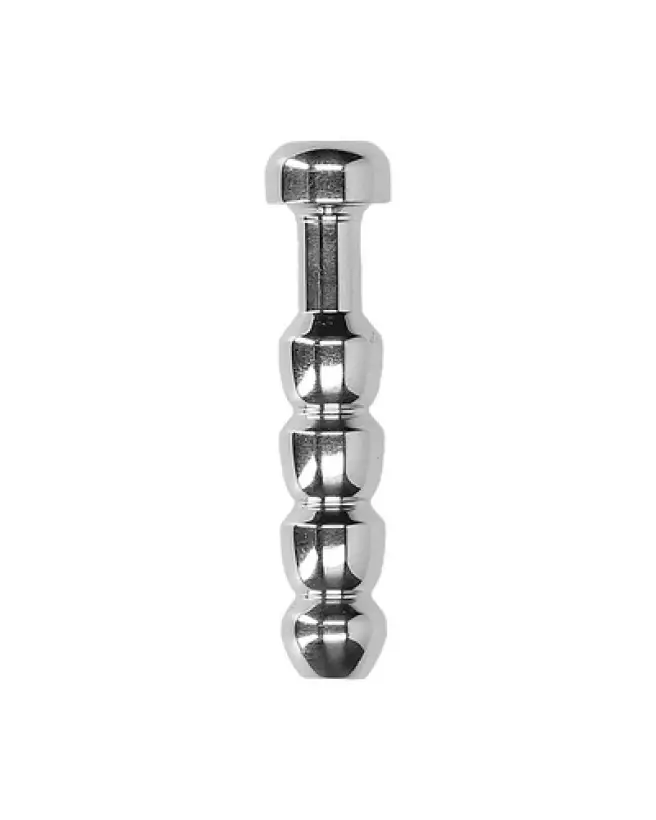 Image du Ribbed Hollow Penis Plug de Ouch! by Shots pour stimulation urétrale-1