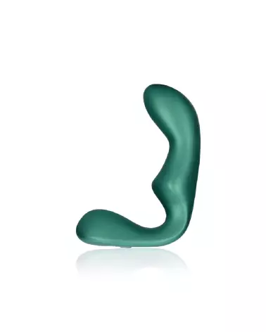 Masseur de prostate vibrant Ouch! avec télécommande en vert métallique-5