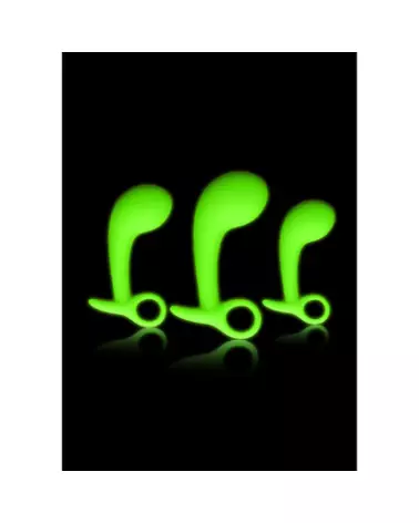 Kit Prostate Ouch! Glow in the Dark - Stimulateur prostatique ergonomique-1